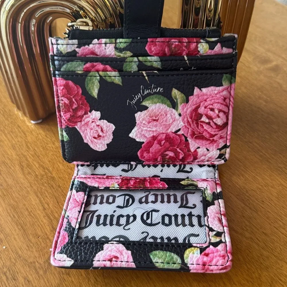 NWOT Juicy Couture slim card wallet